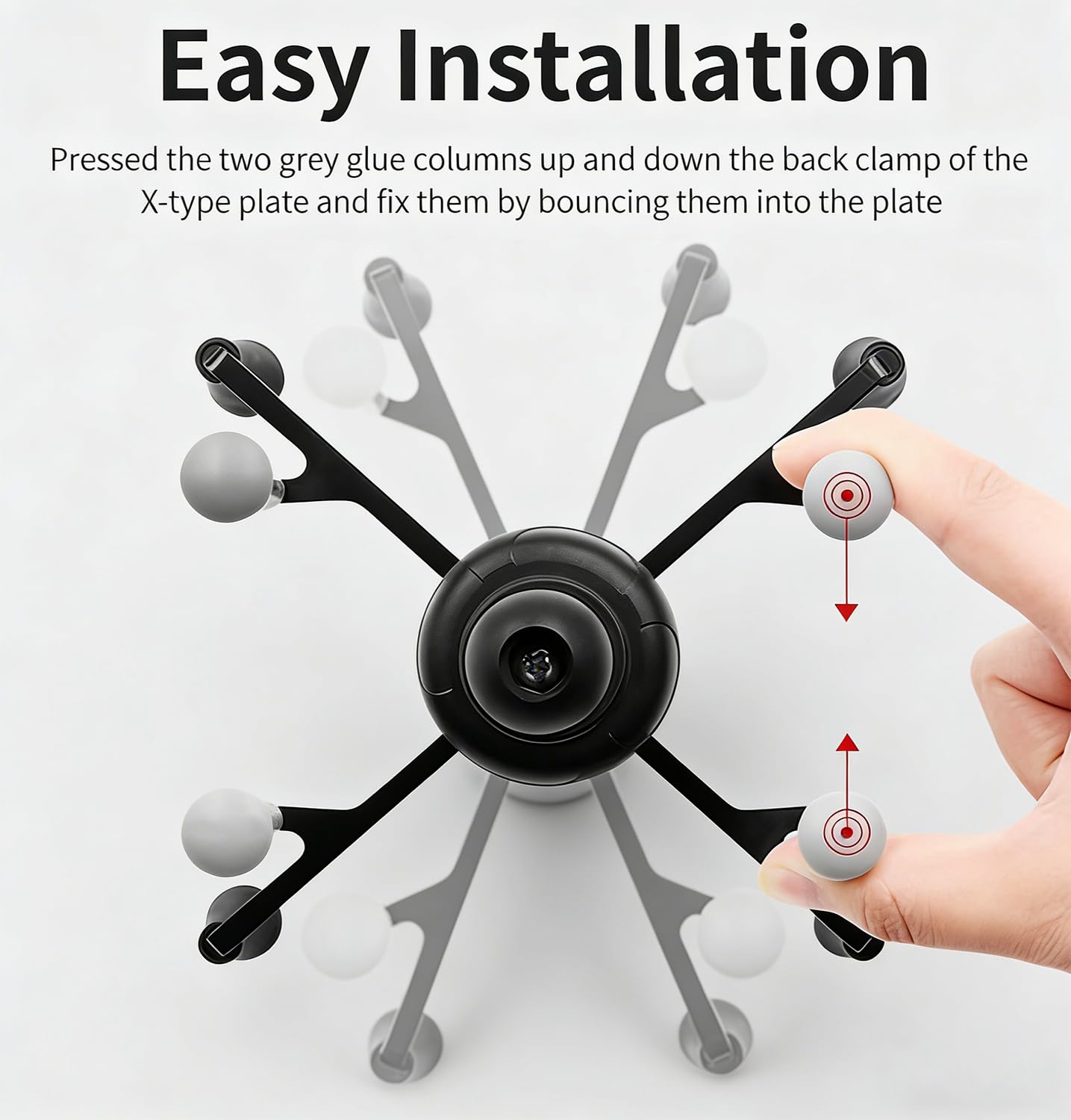 Strg Tablet Holder iPad Car Mount for Car Dashboard & Windshield