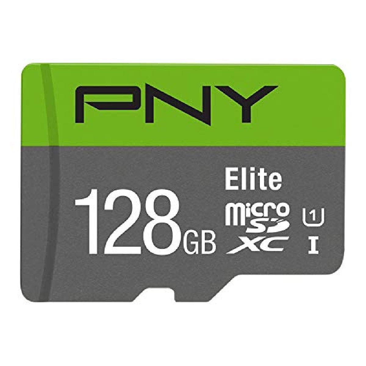 PNY 128GB Elite C10 U1 V10 microSDXC Flash Memory Card 2-Pack, UHS-I