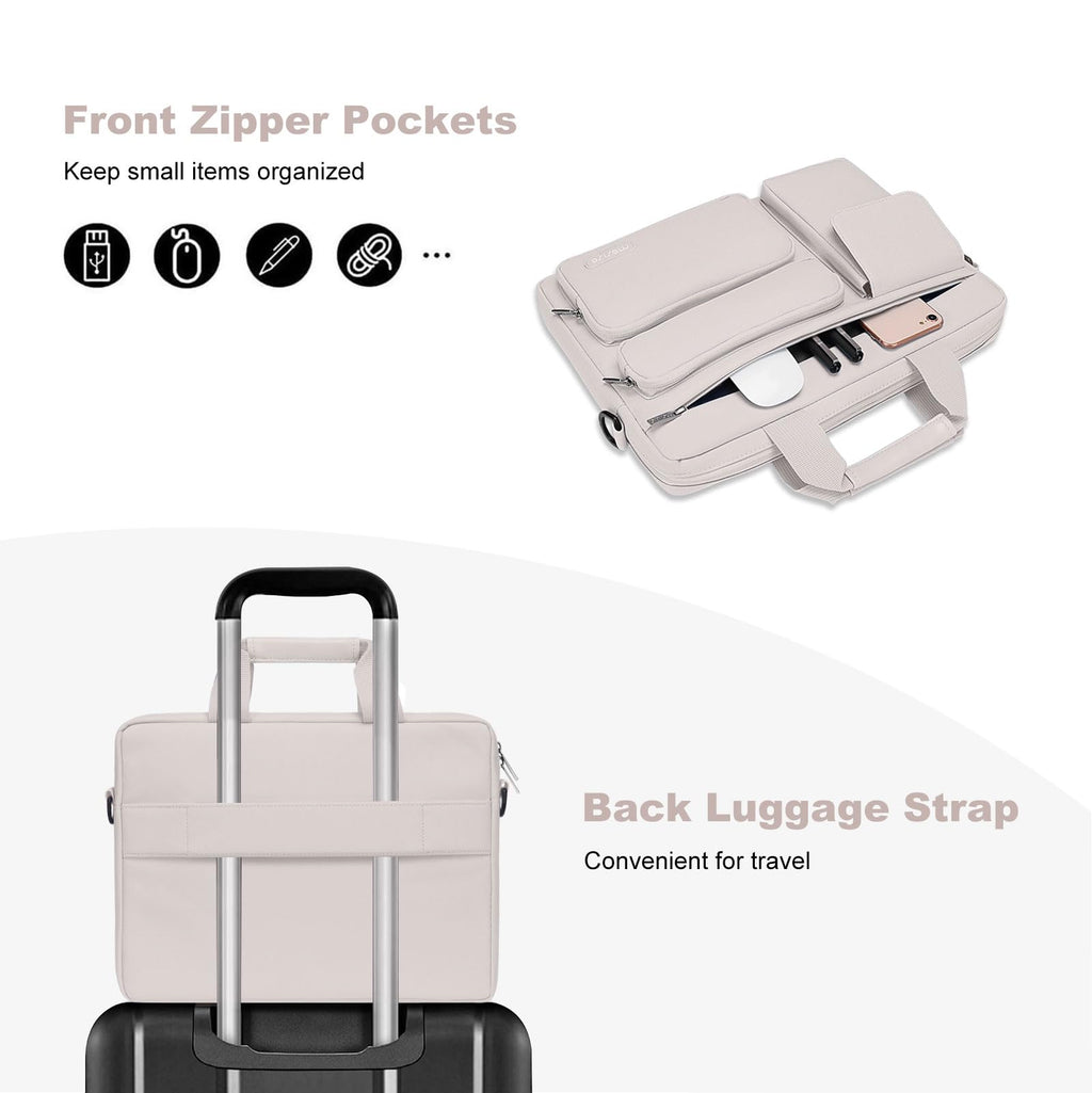 MOSISO Laptop Shoulder Bag 15.6 inch, 15-15.6 inch Computer Bag