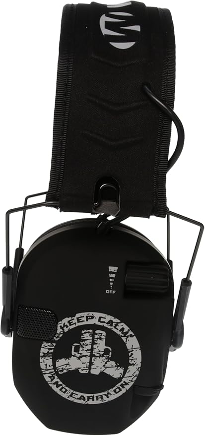 Walker's Razor Slim Ultra Low Profile Compact Design Adjustable Range Shooting Hunting Hearing Protection Electronic Earmuffs