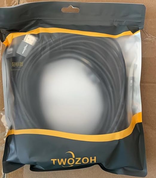 Twozoh Slim 4K HDMI Cable 6.6FT 10 Pack, Ultra Thin & Flexible Skinny HDMI to HDMI 2.0 Cord Support 4K/60HZ 18gbps Laptop, Monitor, PS5, PS4, Xbox One, Fire TV