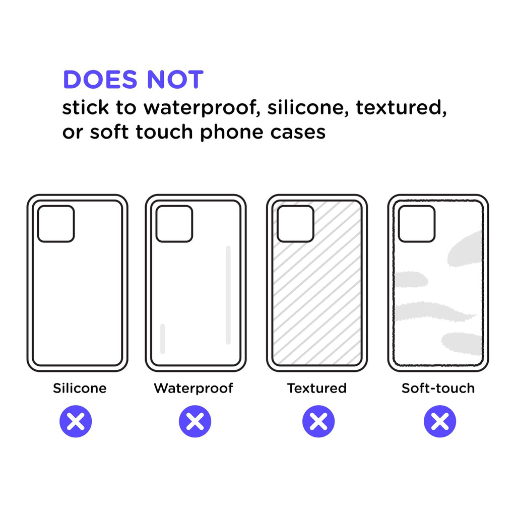 PopSockets Adhesive Phone Grip, Holder, Phone Stand, Plants - Translucent Open Minded