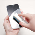 CLICK CLEAN Screen Cleaner, Fingerprint Proof Screen Cleaner Spray, All-in-One Cleaner with Microfiber and Shell for All Phones, Laptop and Tablet Screens (Light Blue)