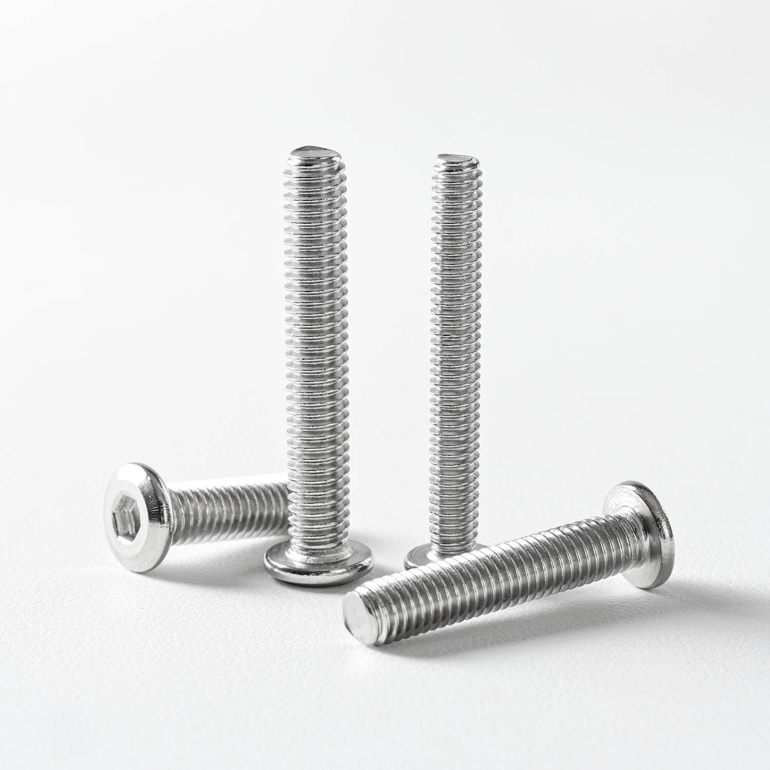1/4-20 x 1-1/2" (20 Pack) Flat Head Hex Socket Cap Screws Bolts, 304 Stainless Steel 18-8, Hex Drive, Bright Finish, Fully Machine Thread