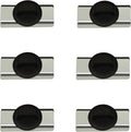 CNHABAGU Magnet Zip Tie Mount Magnetic Zip Ties Mount Holder Strong 1-Second Magnetic Snap Installation Heavy-Duty Waterproof Cable Tie Mounts for Car Boat Workshop Industrial Organizing (6 Piece)