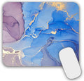 Mouse Pad, Gaming Mouse Pad, Non-Slip Rubber Base Mouse Mat with Designs for Laptop, Computer & Office, 9.5 x 7.9 x 0.12 inches (Marble 6)