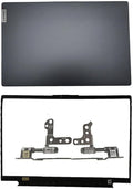 Replacement Laptop LCD Cover Back Rear Top Lid Hinges Front Bezel for Lenovo ideapad 5 15IIL05 15ARE05 15ITL05 15ALC05 5-15IIL05 5-15ARE05 5-15ITL05 5-15ALC05 5CB0X56073 5CB0Z31048 (Gray)