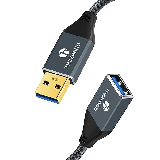 USB 3.0 Extension 26FT, USB Male to Female USB 3.0 Extender Cable for Webcam, Camera, Phone, USB hub, Mouse, Keyboard, Printer, Hard Drive, Headset