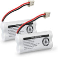 Kruta BT162342 BT262342 Cordless Phone Batteries Compatible with BT183342 BT283342 BT166342 BT266342 VTech CS6114 CS6419 CS6719 at&T EL52300 CL80111 Handset Telephone (Pack of 2)