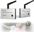 Wireless HDMI Transmitter and Receiver 4K, ULNA 328FT/100M Wireless HDMI Extender Live Streaming Video/Audio, Plug & Play Ultra-Low Latency for Video and Audio to Monitor from PC/Projector/TVBox