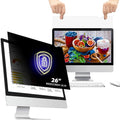 WELINC 26 Inch - 16:10 Aspect Ratio - Computer Privacy Screen Filter for Widescreen Monitor - Anti-Glare - Anti-Scratch Protector Film - Protects Your Eyes from Harmful Glare and Blue Light