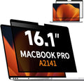 Privacy Screen for MacBook Pro 16 Inch 2019 (A2141), Removable Anti-Spy Filter for Mac Pro 16.1", Eye Protection HD Anti-Scratch