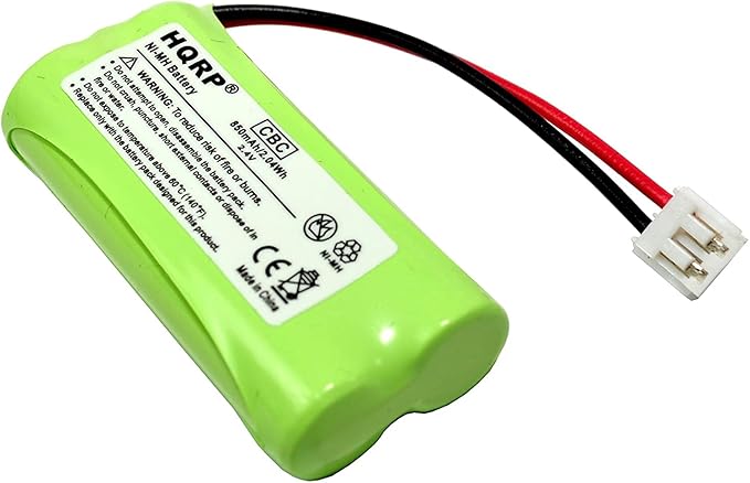 HQRP 4-Pack Battery Compatible with AT&T Lucent BT8001 BT184342 BT284342 3101 3111 89-1330-00-00 89-1335-00-00 GE 5-2754 Philips SJB-2121 Cordless Phone