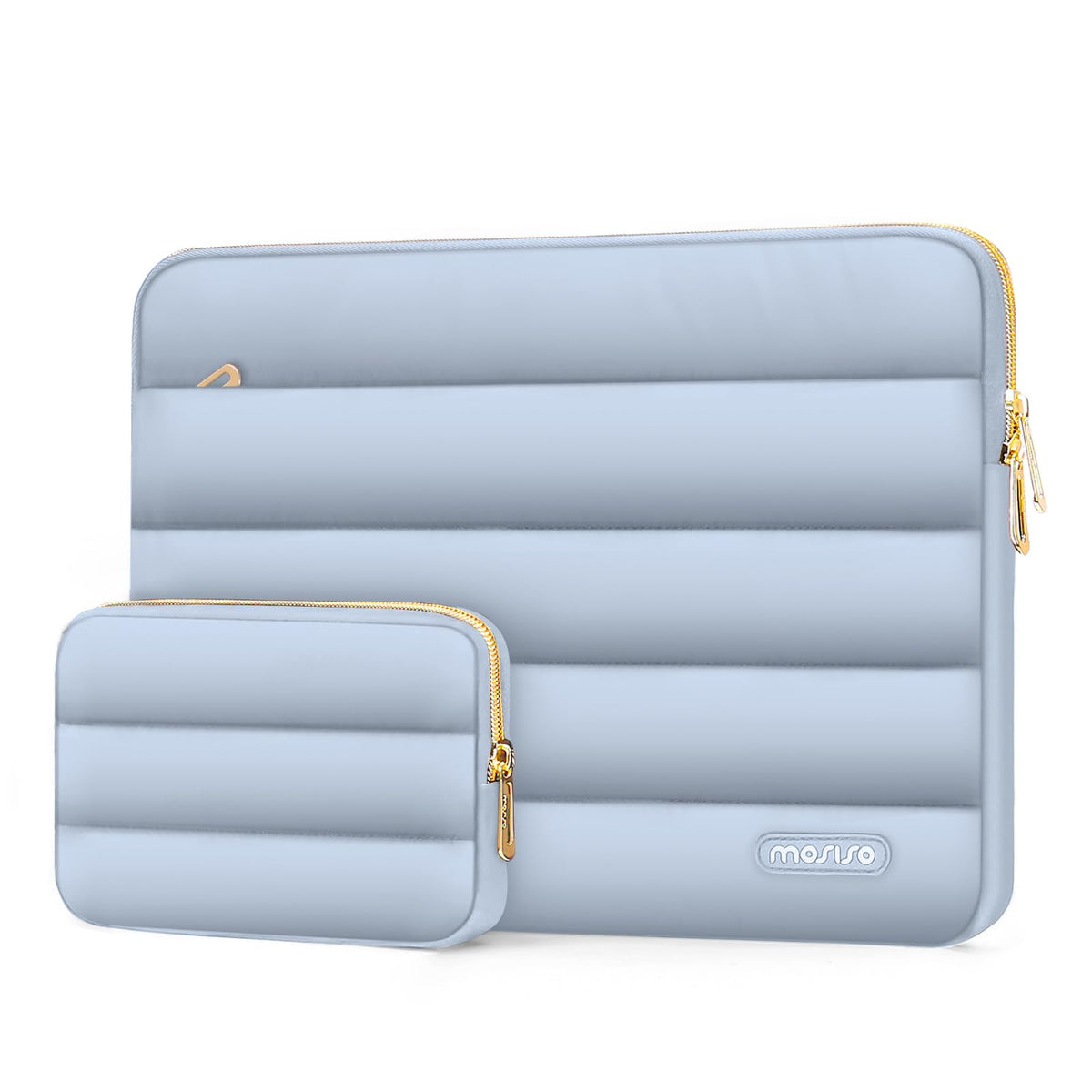 MOSISO Laptop Case 13.3 inch,13-13.3 inch Puffy Laptop Sleeve Carrying Case