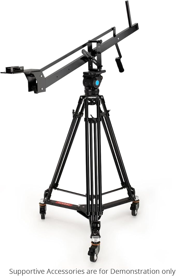 PROAIM Lineo Portable Video Camera Floor Dolly. Heavy-Duty Professional Studio Dolly. Payload up to 500kg/1100lb (P-PRT-D)