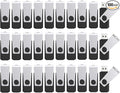8GB Flash Drives 100 Pack, Wooolken USB 2.0 Thumb Drive with Lanyards Bulk USB Sticks for Weddings,Office, School, Data Storage Backup