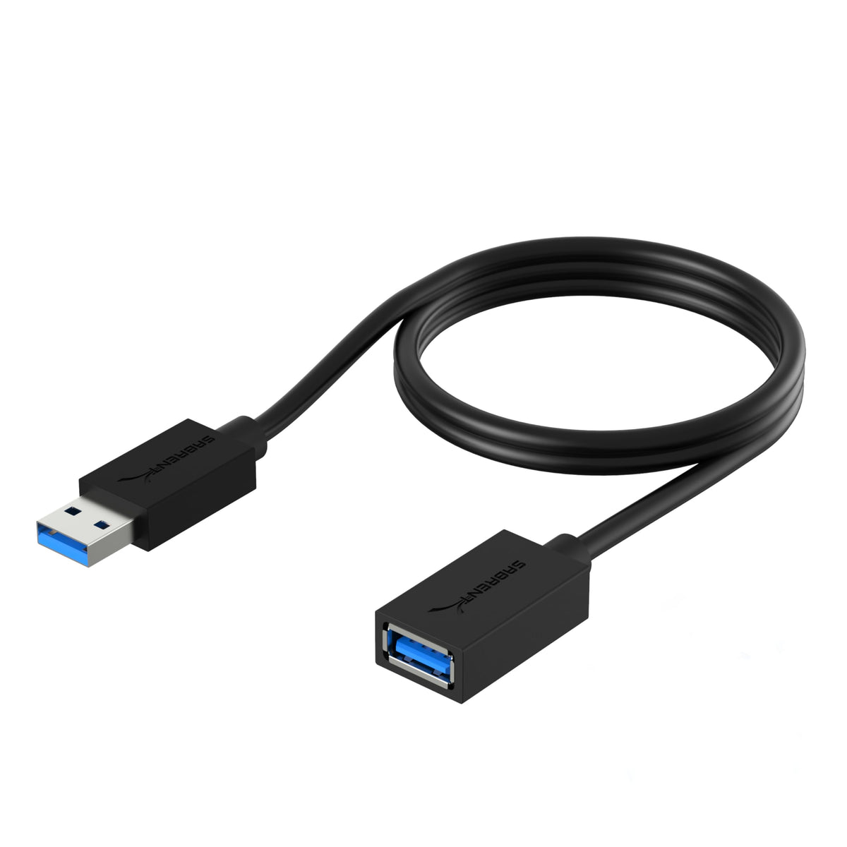 SABRENT USB 3.0 Extension Cable, A-Male to A-Female, 6ft, White (CB-306W)