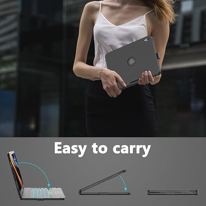 Touch Keyboard Case for iPad A16 11th Generation/10th Generation 10.9 inch