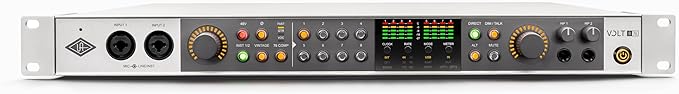 Universal Audio Volt 876 24x28 USB Audio Interface, Rack-Mount Style