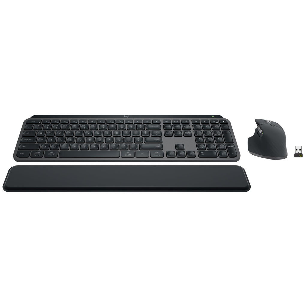 Logitech MX Keys S Combo Performance Wireless Keyboard and Mouse - Graphite