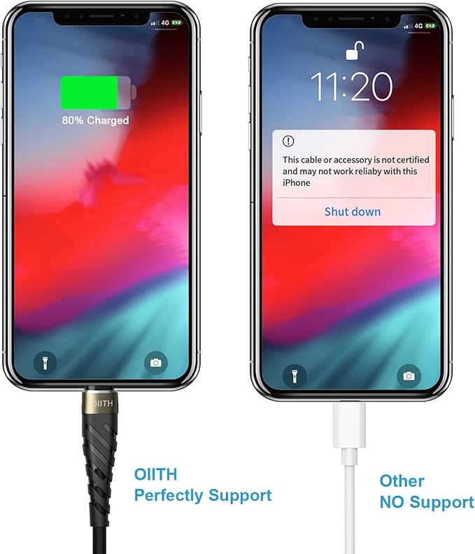 OIITH USB C Cable, USB A to USB C 3A Fast Charging (10FT 3Pack) Phone USB Type-C Charge Cable Android Charge Cord USB C Charger Cable for iPhone 15 Plus/Pro/Pro Max/Samsung/Pad/Laptop/LG/-Gold