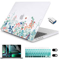 CISSOOK Matte Frosted Wildflower Hard Shell Case for MacBook Pro 14 Inch 2026-2021 Release M5 A3434 M4 A3112 A3185 A3401 M3 A2992 A2918 A2779 M2 A2442 M1, Plastic Cover for MacBook Pro 14
