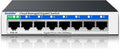 8 Port Gigabit Switch, Easy Smart Managed Ethernet Switch, Network Hub, Ethernet Splitter, Plug & Play, Fanless Metal Design, VLAN, Qos, Support PoE Powered, Desktop or Wall Mount