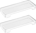 Acrylic Computer Keyboard Cover, Mechanical Keyboard Dust Cover PC Keyboard Cat Protector, Cat Keyboard Protector (2 Pack, Clear)