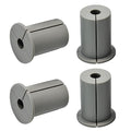 EASYEAH 4pc Grey Starlink Cable Grommets 1" Silicone Wire Hole Grommet