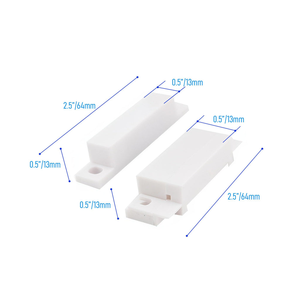 FOCMKEAS Magnetic Reed Switch Surface Mount, NC/NO, 3 Wire, PVC, MC-31
