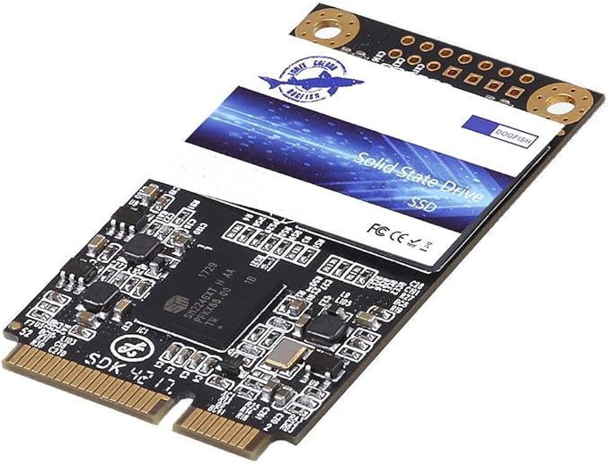 Dogfish SSD Msata 500GB Internal Solid State Drive Mini Sata Disk Drive High Performance Hard Drive for Desktop Laptop Notebook (MSATA, 500GB)