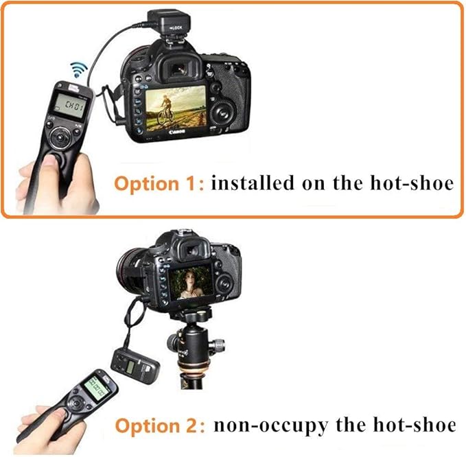 Pixel Wireless Shutter Release Timer Remote Control TW283-90 Compatible with Fujifilm GFX50S X-Pro2 X-H1 X-T2 X-T1 X-T10 X-T20 X-T100 X-E2S X-E2 X-M1 X-A3 X-A2 X-A1 X-A10 X100F X100T X70 X30 XQ2 XQ1
