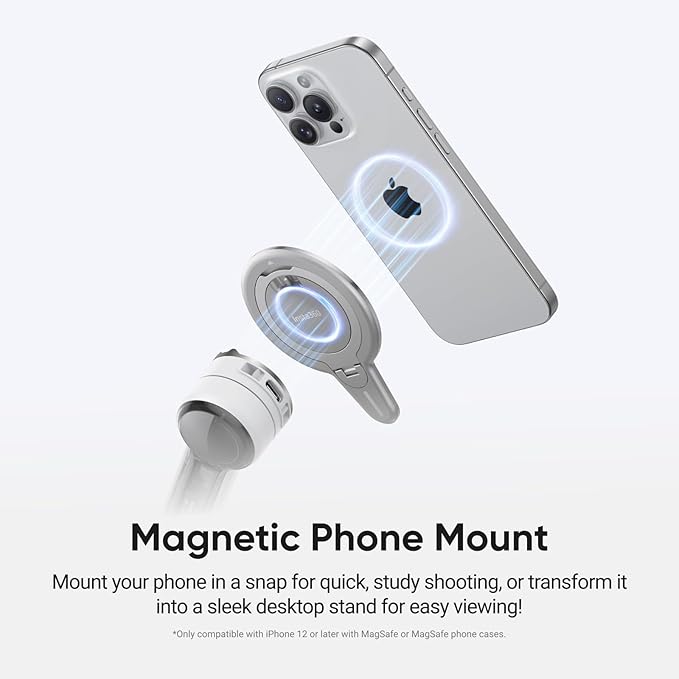 Insta360 Flow 2 Pro Ultimate AI Bundle – Foldable AI Phone Gimbal Stabilizer for iPhone/Android, Apple DockKit, MagSafe Mount, Multi-Person/Any App/360° Pan Tracking, Built-in Tripod/Selfie Stick