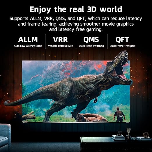 8K HDMI Fiber Optic Cable 30ft, 4K120 8K@60Hz HDMI 2.1 Cable, 48Gbps Ultra High Speed Slim HDMI Optical Audio Cable HDMI Cord, eARC HDR10 HDCP 2.2 Compatible with PS5 Xbox TV Projector