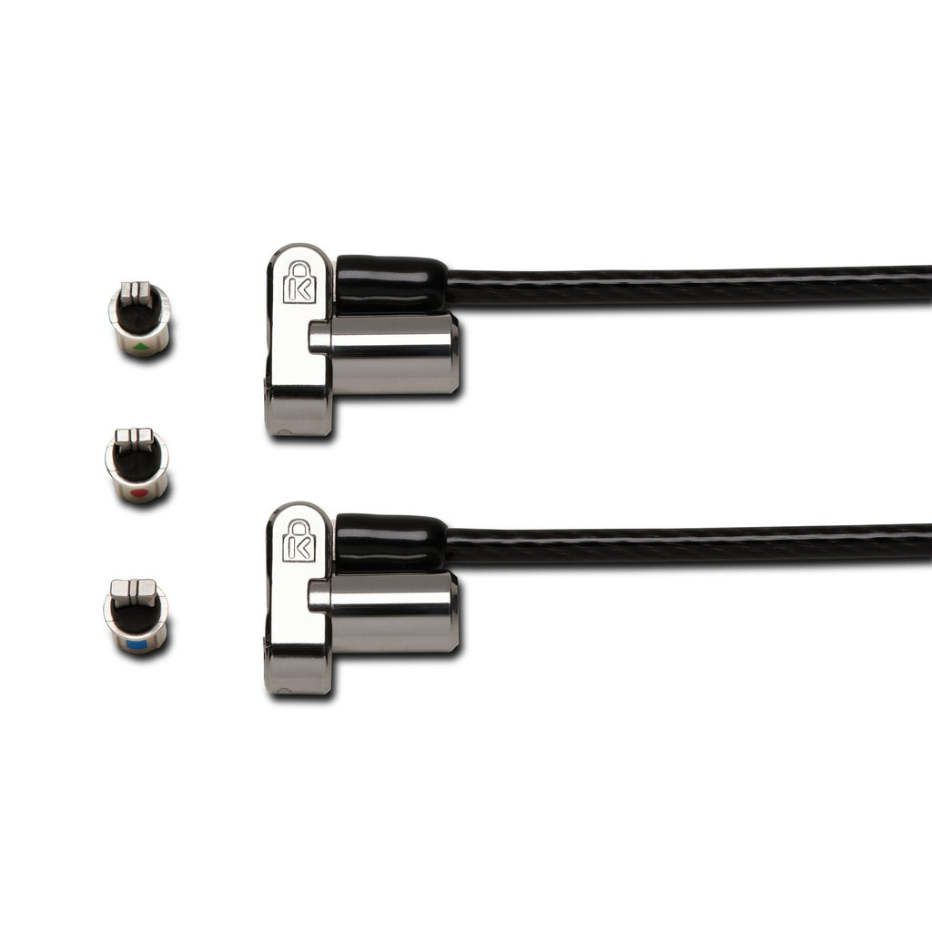 Kensington Universal 3-in-1 Keyed Cable Lock - Twin Lockheads for Laptops & Other Devices (K63380WW)