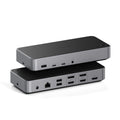 Satechi 13-in-1 Triple 4K USB-C Docking Station, 100W Charging, Audio Jack