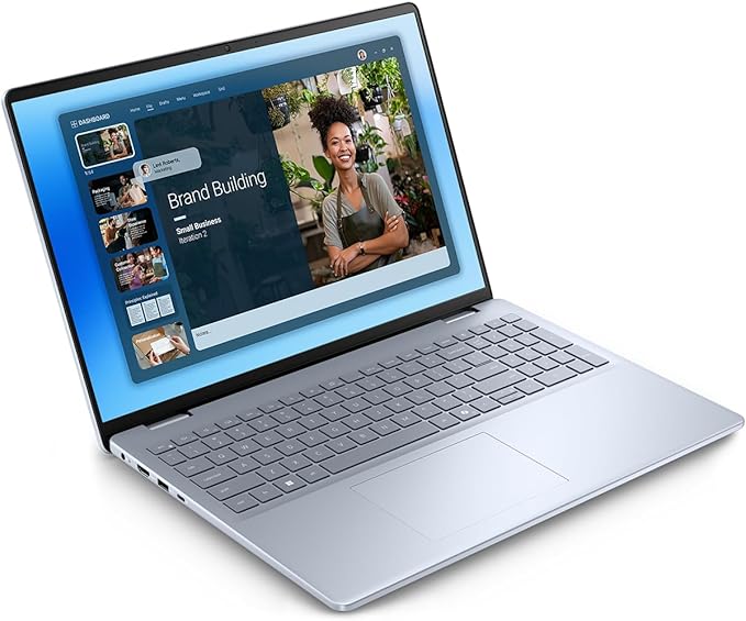 Dell Inspiron 16 Business Laptop - 16'' Touchscreen FHD+ Dsiaplay, Intel 10-Core 7 150U(Up to 5.4GHz) Express Charge, Backlit Keyboard, Windows 11 pro, Fingerprint (32GB RAM | 2TB SSD