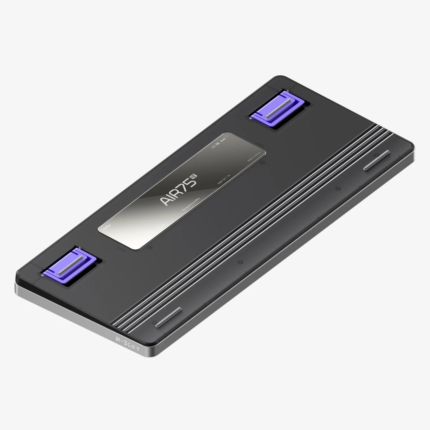 nuphy Air75 HE Rapid Trigger Low Profile Gaming Keyboard,Hall Effect keybaord,84 Keys 75 Percent Layout Wired Magnetic Switches Keyboards,Magnetic Jade Pro Switch