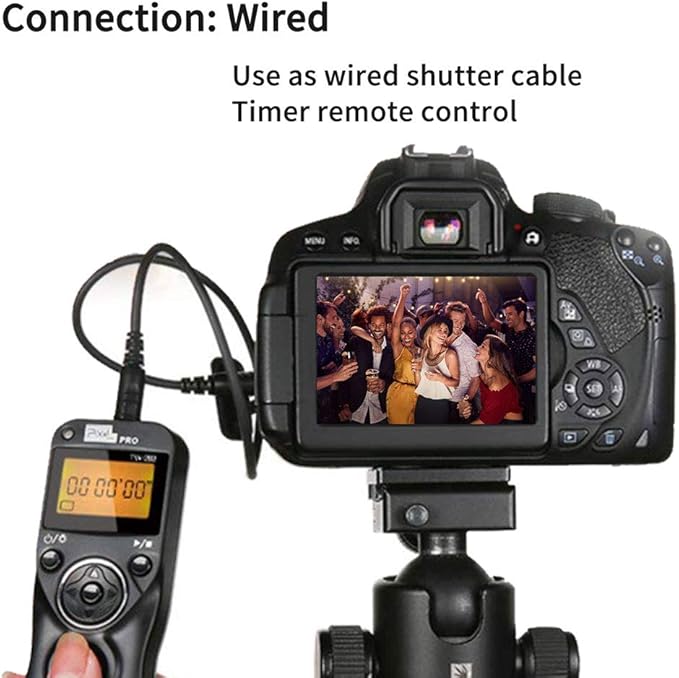 Wireless Remote Shutter Compatible for fujifilm, PIXEL TW-283 90 Remote Shutter Release 2.4G Wireless Timer Remote Control Compatible for Fuji Cameras