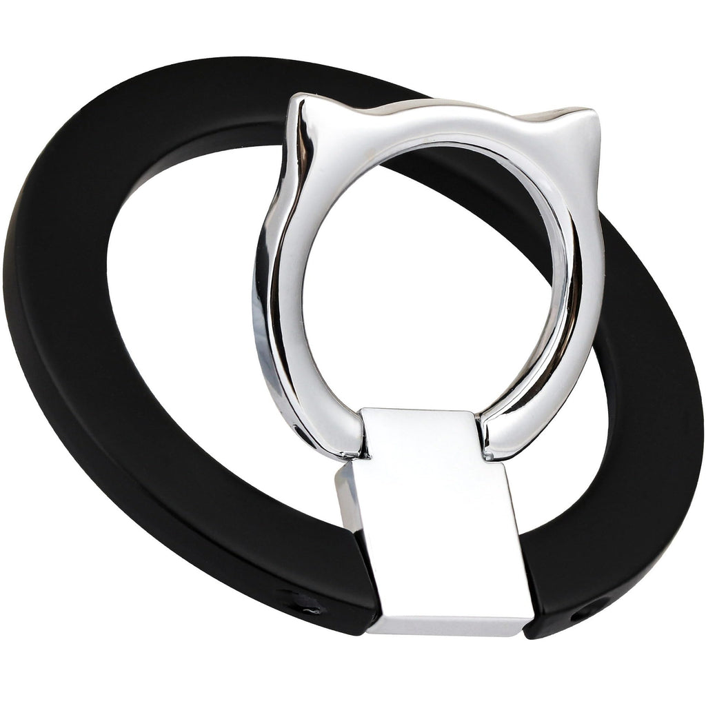 Magnetic Phone Grip for MagSafe, EI Sonador Magnet Phone Ring Holder, Removable, Compatible with iPhone 14 Plus 13 12 Pro Max Mini (Black)