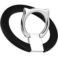 Magnetic Phone Grip for MagSafe, EI Sonador Magnet Phone Ring Holder, Removable, Compatible with iPhone 14 Plus 13 12 Pro Max Mini (Black)