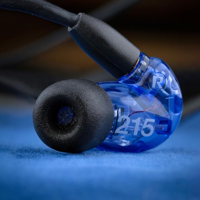 Comply 100 Core Series | Memory Foam Replacement IEM Ear Tips for Etymotic, Westone, Klipsch & More | Superior Noise Isolation, Ultimate Comfort, Secure Fit | Black, Medium (3 Pairs)