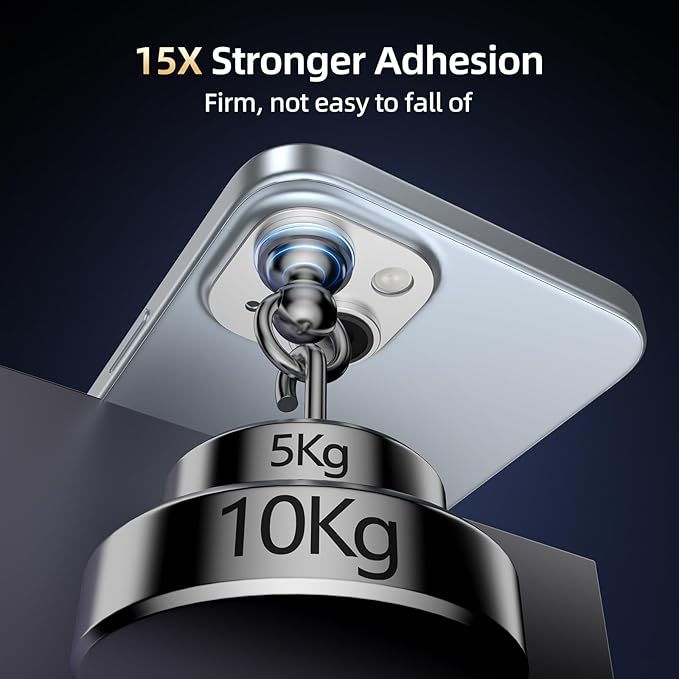 Compatible with iPhone 15/iPhone 14/iPhone 14 Plus/iPhone 15 Plus Camera Lens Protector, [Case-Friendly][Strong Adsorption][AR Anti-Reflection] Tempered Glass Full Coverage,Silver