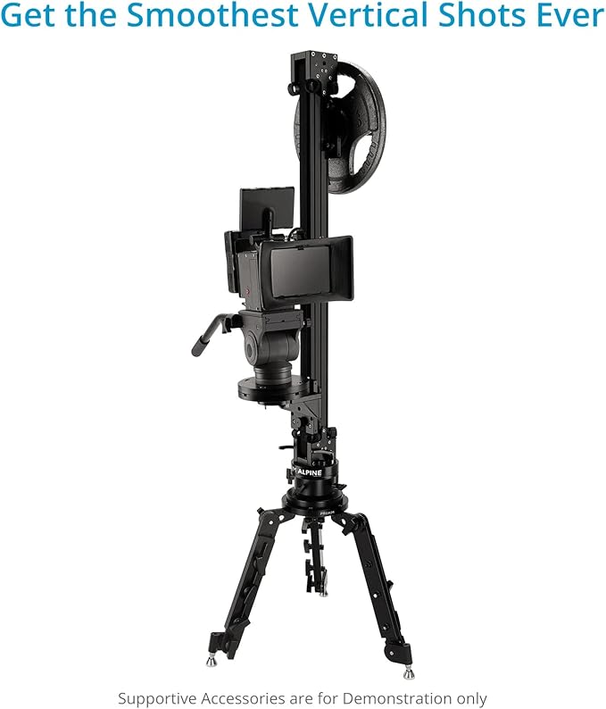 Proaim Alpine Vertical Tower Mitchell Camera Slider w Euro Base + Bag Packing (SL-ALPN-01)