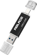 ABLAZE Type C Flash Drive 32GB, Dual USB 3.0+ USB C Flash Drive Compatible with iPhone 16/15,Android Smartphone,Computer,Tablet Mac Laptop
