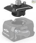 SmallRig Quick Release Plate with 1/4" Screw, HawkLock Quick Release Top Plate for Stabilizer, Action Camera, Monitor, LED Light, QR Top Plate for SmallRig HawkLock Quick Release System - 3730C