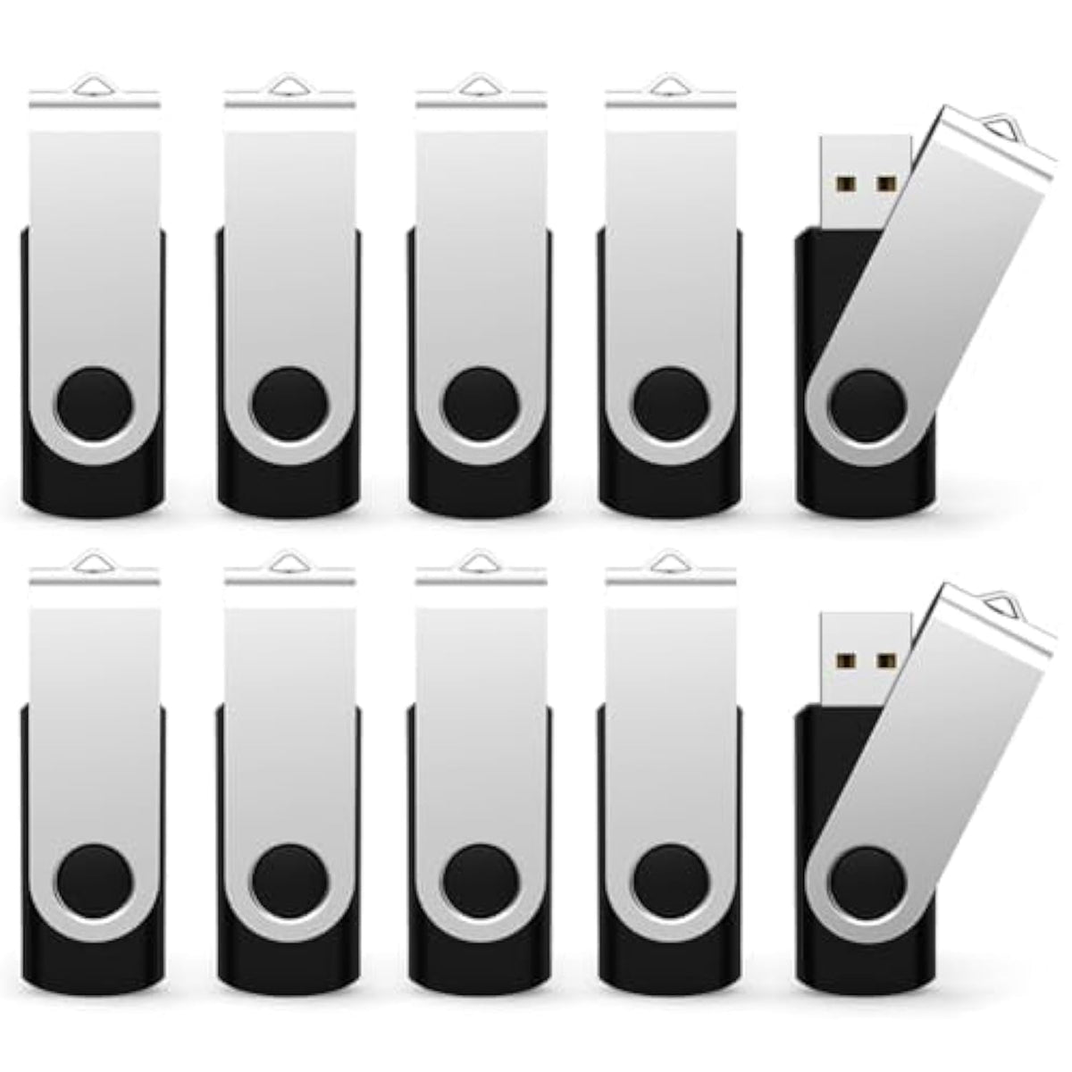 TOPESEL USB Flash Drives 100 Pack 128MB Bulk 2.0 Flash Drive, Thumb Drive Memory Stick USB Thumb Drive Flash Drive USB Stick Memory Stick Pen Drive