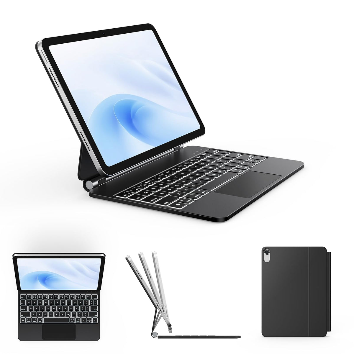 GreenLaw for iPad 11th(A16,2025)/10th(2022) Generation Case with Keyboard