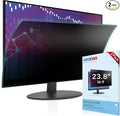 FILMEXT [2-Pack 23.8 in. Computer Privacy Screen Filter and Shield, Anti-Spy Blue Light Filter for 16:9 All-in-One/Frameless Monitors]