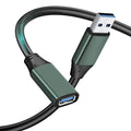 Kumiho 10Ft USB 3.0 Extension Cable Active Type A Male to A Female for PlayStation, Xbox, Keyboard, Mouse, USB Flash Drive, Printer, Camera and More